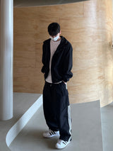 Squre hood windbreaker