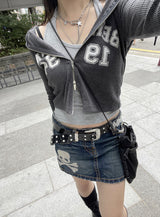 ホルターネックバックレスレイヤードスリーブレス / Halter neck Backless Layered Sleeveless