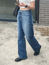 Side line over denim