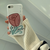 [セット] リーフシリーズ : フォーリンラブフォンケース / ローズスマホグリップ / [SET] Leaf series : Fallin' in love phone case + Rose tok