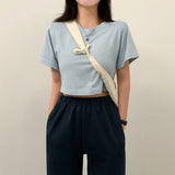 [Bellide made] Good Fabric Premium Crop Short Sleeve