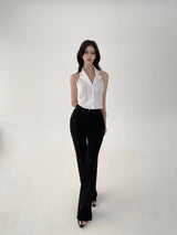 ストレートホルターシャツ/120. Straight halter shirt