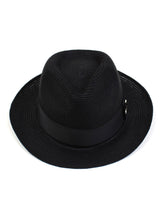 BU Soft Summer Black Long Fedora (6589932044406)