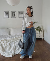 (ユニセックス) ゲットーマキシワイドデニム / (UNISEX) Getto Maxi Wide Denim
