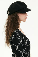 キルシーロゴベレー帽／KIRSH LOGO BERET [BLACK]