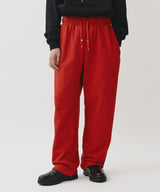 WIDE SWEAT PANTS (RED)