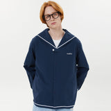 マリンカラーフラップシャツ / Marine collar flap shirts