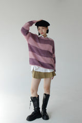 コネストライプスカート/Kone Stripe Skirt (2color)