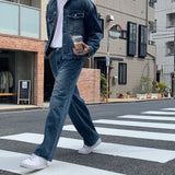 ログブラッシュデニムパンツ