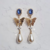 バタフライクイーンピアス / Blue Butterfly Queen Piercing