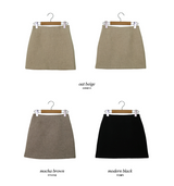 [SHOPPERMADE] シグネチャーウールミニスカート (3color)