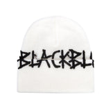 BBD Graffiti Logo Patch Beanie (White)