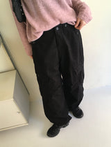 Yells Balloon Maxi Cotton Cargo Pants