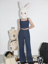 ウェーブデニムパンツ / 0 7 wave denim pants