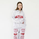 [pre-order 3/30~] SALT & LIGHT NECK ZIPPER SWEATSHIRT_MELANGE GRAY (6688300367990)