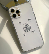 メッスドアップスチームバンキティ３フォーンケース / Messed up Steamed bun kitty 3 phone case