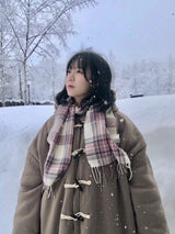 Shiroi check muffler 