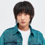 SOJU DENIM CROP TRUCKER JACKET