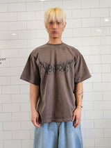 VENTIQUE ピグメントワールドツアー半袖Tシャツ