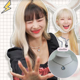 ソーラーシステムプラネットシリーズ -  ザムーンセミチョーカーネックレス / Solar System Planets Series - The Moon Semi Choker Necklace