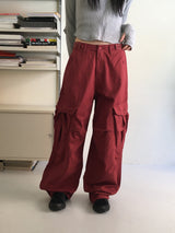Yells Balloon Maxi Cotton Cargo Pants