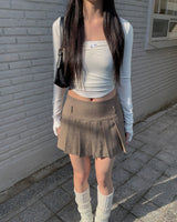 Ribbon sleeveless set