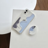 Cloudy Wave (Jell hard bumper+Acrylic Tok) (6587633565814)