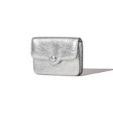 DOT Compact Keyring Card Wallets silver