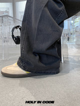 No.0384 ダイアゴナルラインカーゴワイドパンツ