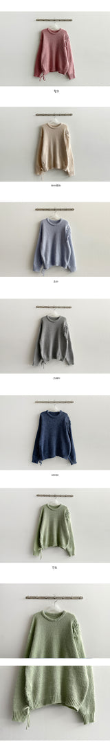 Turtlene Ribbon Accentuated Knit