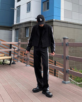 MOラオンペインティングワンボタンクロップドジャケット / MO Raon Painting One Button Cropped Jacket (Set - Up)