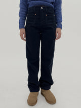スリムコーデリュロイブラッシュパンツ / Slim corduroy brushed pants (2color)