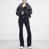 Tosco Shirring Bootcut Pants