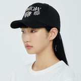 フラワーロゴボールキャップ / FLOWER LOGO BALL CAP_BLACK