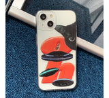 ブラックユーフォ―iPhoneケース