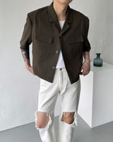 ドューワインクロップドジャケット / TAP Dewine Cropped Jacket (2 colors)