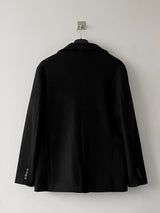 Simple wool jacket