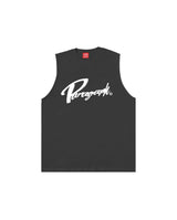 パラグラフカーシブスリーブレス / paragraph cursive sleeveless 3color (6585432735862)