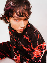 ワイドジャケット/BSR2223FWJK054 DSXBR WIDE JACKET RED THUNDER