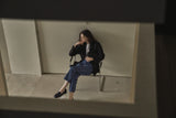 クロップドデニム/CROPPED DENIM_BLUE