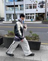 パッデッドレザージャケット