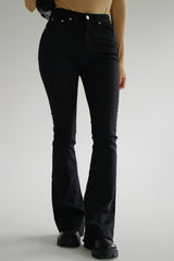 no.106 コットンブーツカットパンツ / no.106 Cotton Bootcut Pants (2color)