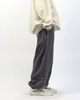 アウトロスナップボタンパンツ / Outro Snap Button Pants_2color