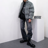 [Unisex] 2wayベルベットショートダウンジャケット