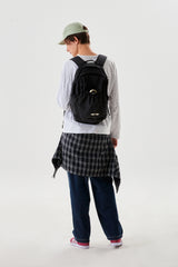 POCKET STRING POINT BACKPACK [BLACK]