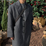 ASCLO Power Shoulder Stripe Coat (2color)