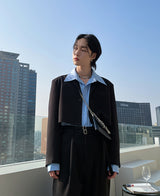 [自主製作] [Restock] ファインダークロップブレザー (2 color)