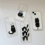ink cat - meow Phone Case