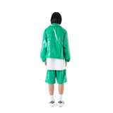 Cロゴワンタックサテンショートパンツ / C LOGO ONE TUCK SATIN WIDE SHORT PANTS
