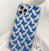 ブルーフライフォーンケース / Blue Fly Phone Case on Shell